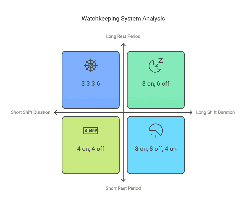 Watch keeping routine 3 Watchkeeping systems analysis