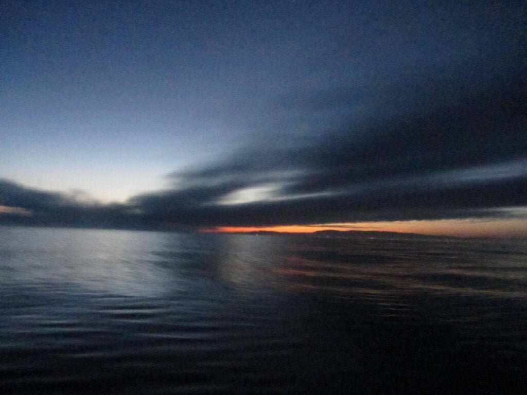 Crossing Bay of Biscay by sailboat 10 A Coruna sailing before down