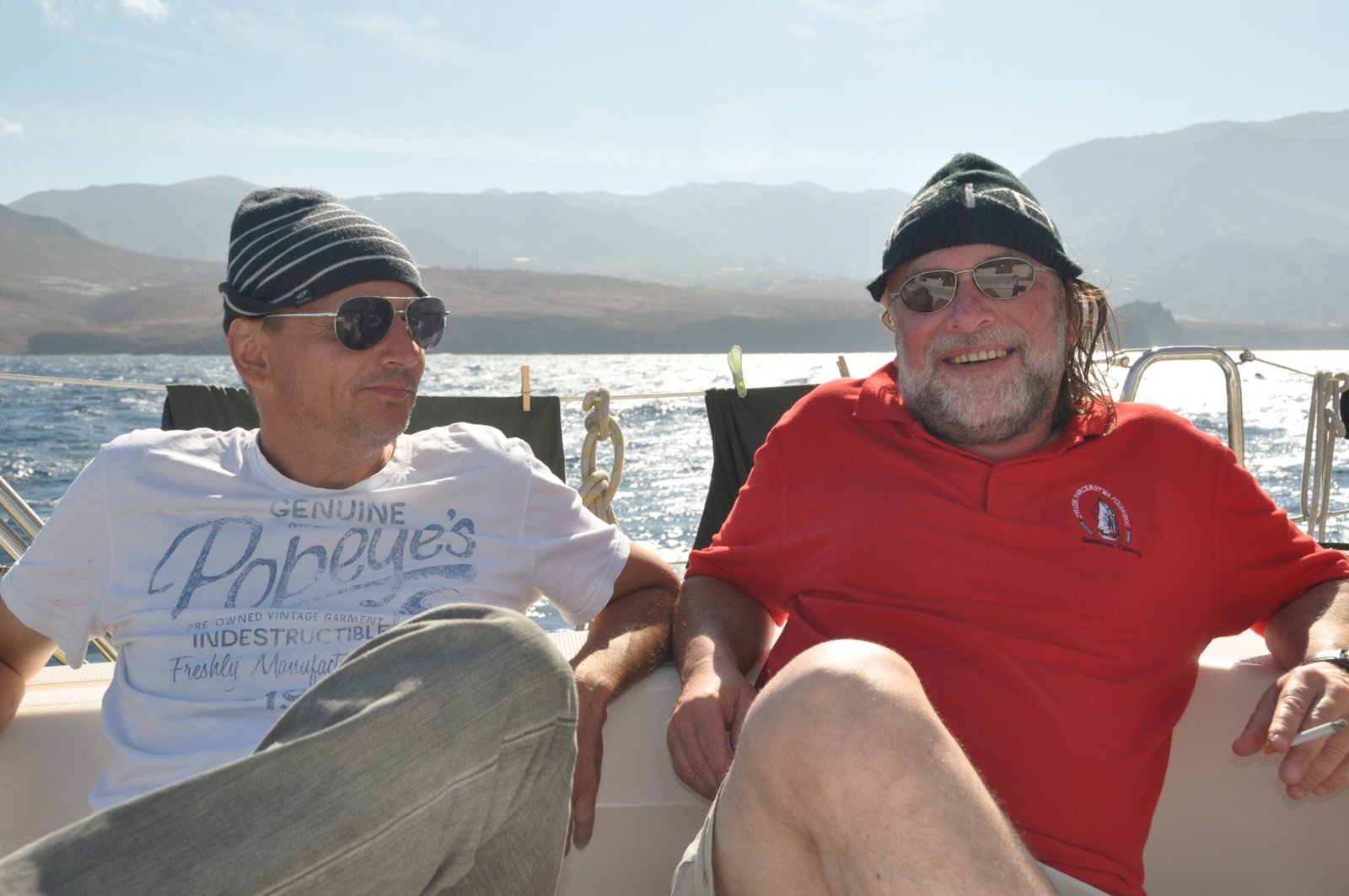 Cpt Mucha and Cpt Pyton talking about weather forecast