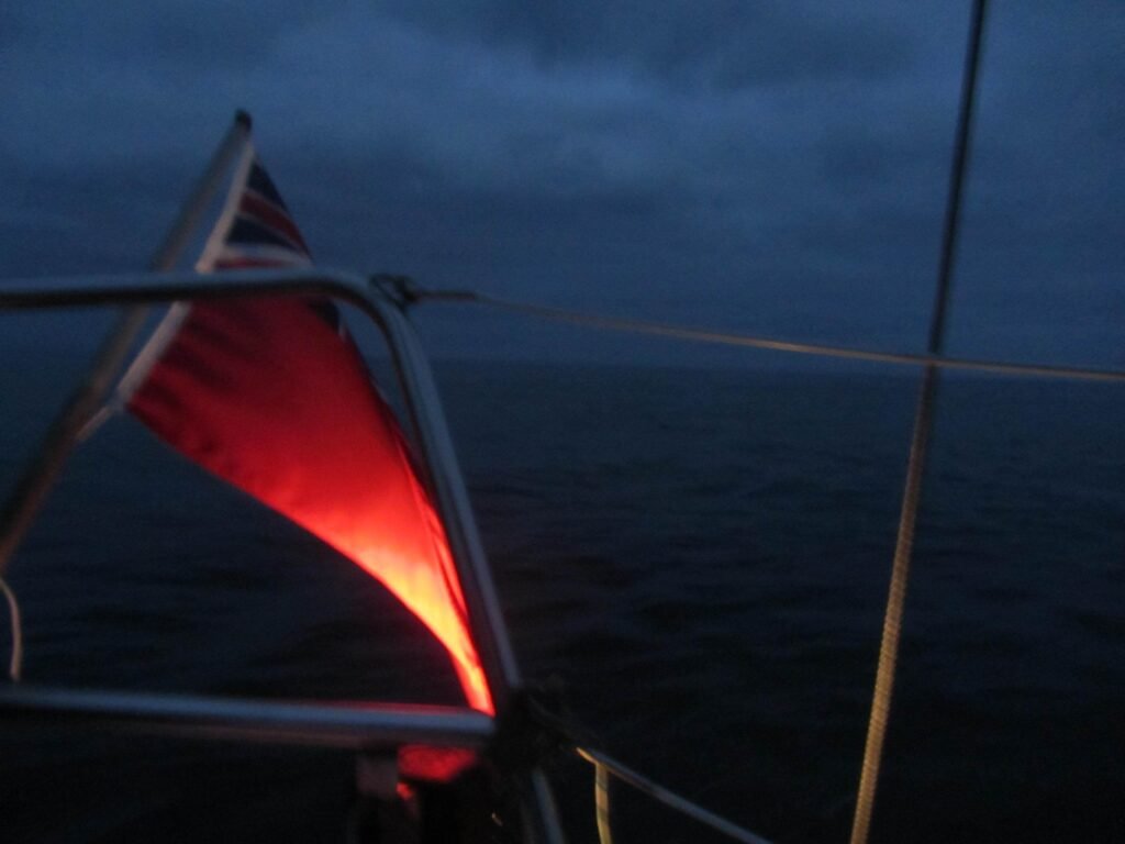 Crossing Bay of Biscay by sailboat 7 Crossing-Bay-of-Biscay-night-sailing