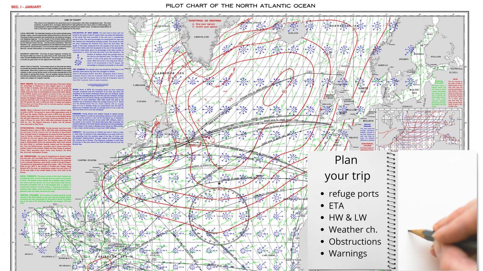 Passage plan across Atlantic Passage plan across Atlantic