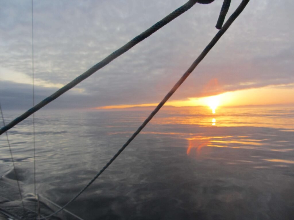Crossing Bay of Biscay by sailboat 1 Wind in Bay of Biscay