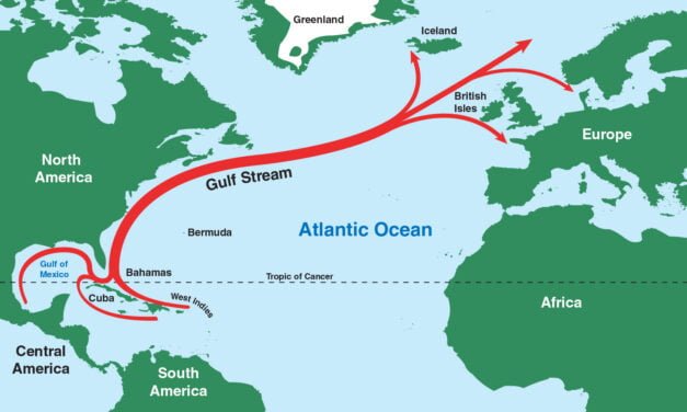 Gulf Stream – Atlantic current which help you sailing East