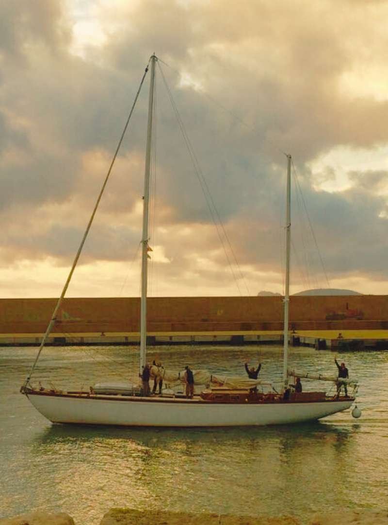 SY Aprila in Alghero, Italy SY Aprila in Alghero, Italy