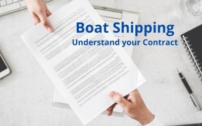 Shipping Vessel – Understand Boat Shipping Contract