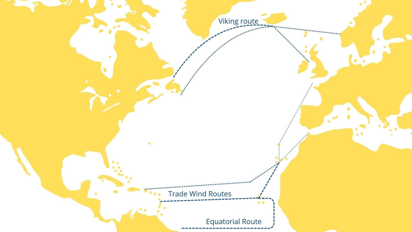 Cross-Atlantic Routes East to West