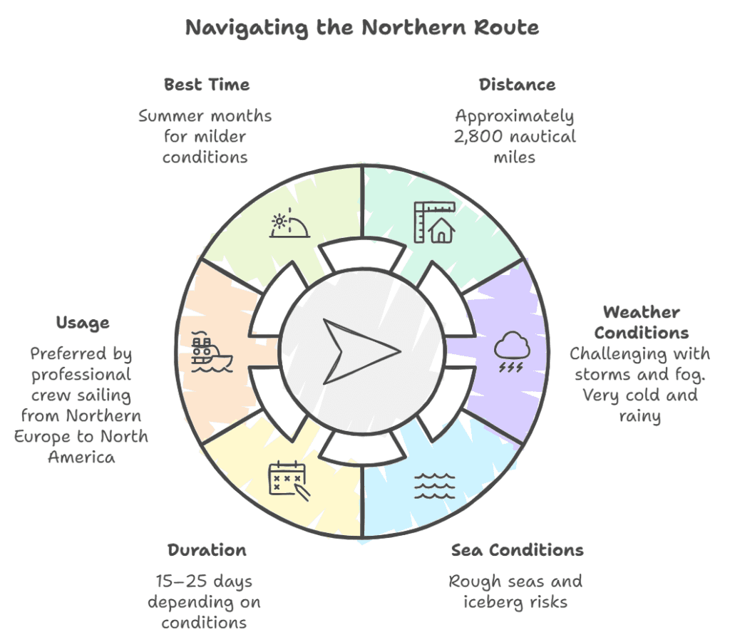 Transatlantic Crossing from East to West 2 Crossatlantic-viking-route