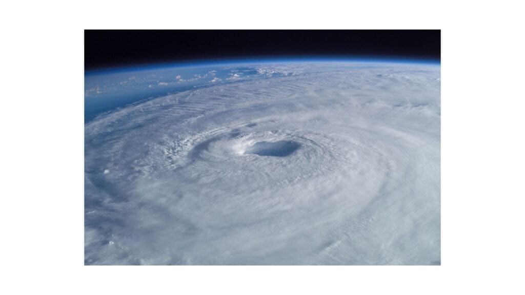 Hurricane What Is It and How Sailors Can Avoid Them? 2 Hurricane view from space