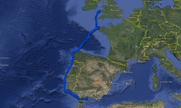 Sailing from UK to the Mediterranean