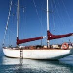 Sailing across Atlantic