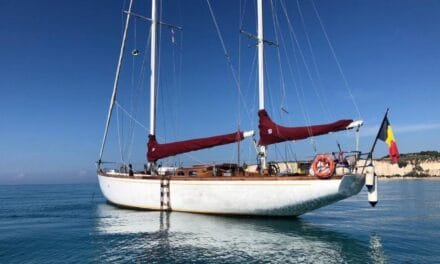 Sailing across Atlantic