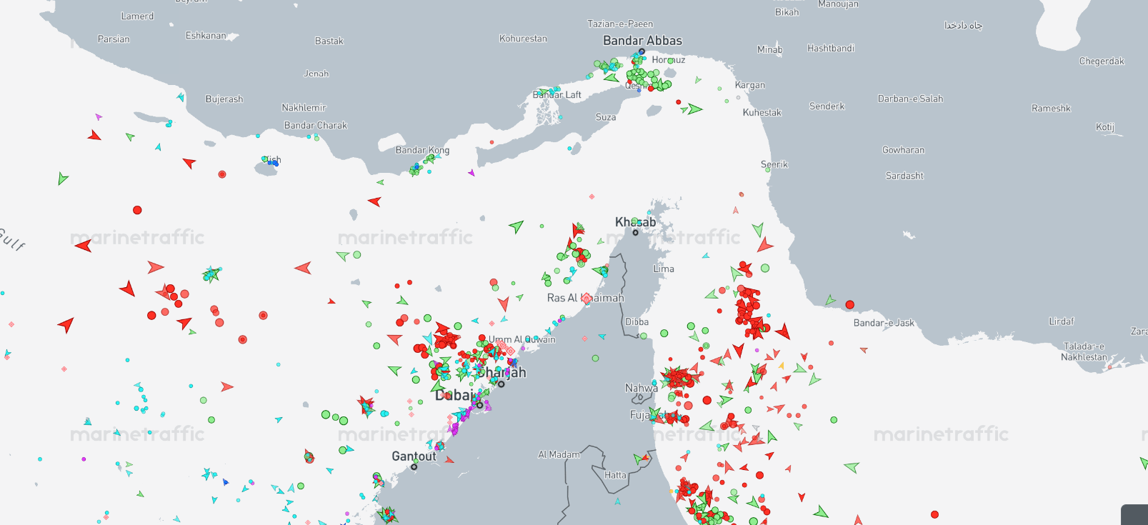 Sailing-Hormus sailing map of Hormuz