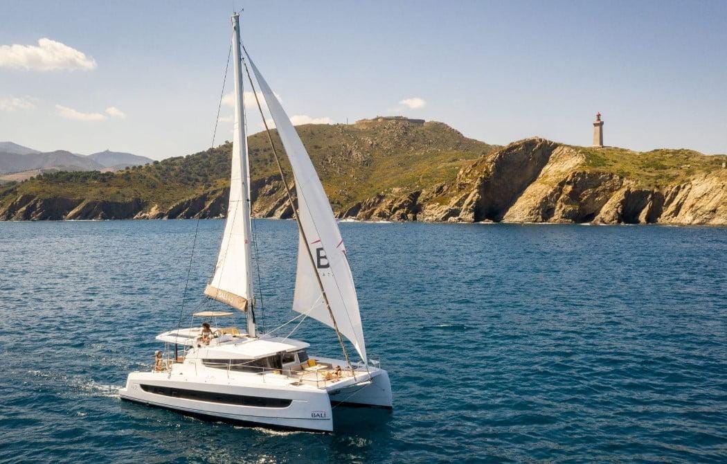 Bali 4.2 catamaran delivered from Tunisia to Corfu